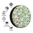 thumbnail image 4 of Sikiie Frog With Sweet PVC Leather Spare Tire Wheel Cover Spare Tire Cover, for Car Truck SUV Camper Trailer Universal Fit(14-17in)-14 inch, 4 of 6