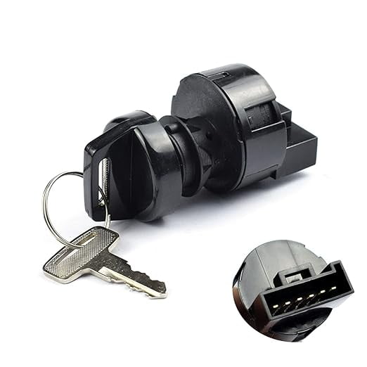 6 Pin Ignition Key Switch Compatible with Polaris Ranger RZR Sportsman 400 425 500 570 700 800 900 1000 -Replace 4011002 4012165 4012166 4010390 4012164 4011142