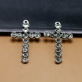 thumbnail image 6 of PENIKOKO 10pcs Cross Pendant Charms Alloy Antique for Necklace Making Craft Keychain Accessories, 6 of 6