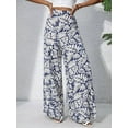 thumbnail image 6 of Women'S Stretchy Wide Leg Palazzo Lounge Pants Casual Comfy Middle Waist Palazzo Pants Style 1 XL, 6 of 8