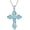 Turquoise Orthodox, variant on Eastern Orthodox Cross Necklace 925 Sterling Silver Russian Orthodox Necklace Religious Christian Jewelry