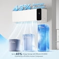thumbnail image 3 of Cozeware 18000 BTU Mini Split Air Conditioner and Heat Pump, 230V 20 SEER2 Ductless Inverter AC, WiFi & Alexa Compatible, Cools & Heats Up to 1250 Sq. Ft., Includes Installation Kit, 3 of 8
