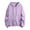 Purple, variant on VISALY Womens Zip Up Hoodies Sweater Jacket Women Winter Warm Fashion Long Sleeve Loose Solid Color Zipper Pocket Sweatershirt Coat Casual Sweaters Tunic Sweater Long Sleeve Sweaters Beige 3Xl