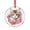 Pattern-3, variant on Wooden Christmas Farm Tractor Pattern Crystal Glass Christmas Ornament Xmas Tree Decorations Car Trucks Vehicle Cartoon Kids Christmas Ornament Round Glass
