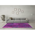 thumbnail image 3 of Ahgly Company Indoor Rectangle Patchwork Pink Transitional Area Rugs, 4' x 6', 3 of 4