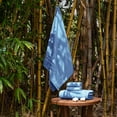 thumbnail image 6 of Everyday Home by Trident Eco Twist 4-Piece Towel Set (2 Bath Towels, 2 Washcloths), Cotton & Viscose from Bamboo, Plush, Absorbent, Bathroom Towels, Sea Blue, 6 of 9