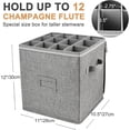 thumbnail image 2 of Cup and Mug Storage Container Hard Shell China Coffee Mug Storage Box for Moving with Dividers Handles Holds Tea Cups, 2 of 8