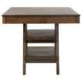 thumbnail image 5 of Dewey 5-piece Rectangular Dining Table Set Walnut, 5 of 14