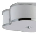 thumbnail image 7 of JONATHAN Y Quatrefoil 18" Scalloped Shade Metal Classic Glam LED Flush Mount, Chrome, 7 of 7