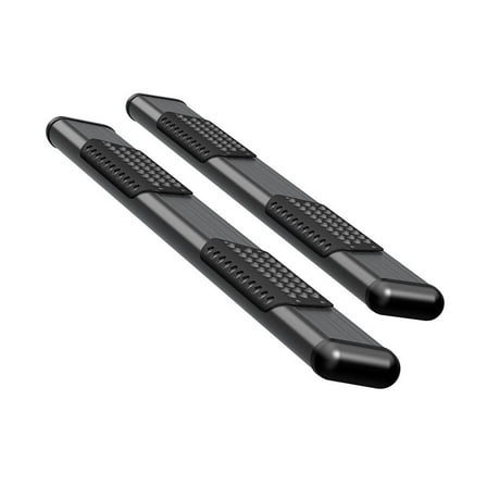 LUVERNE 584078-571633 O-Mega II 78-Inch Black Aluminum Side Steps, Compatible with Ram 1500 Quad Cab Fits select: 2023 RAM 1500 LARAMIE