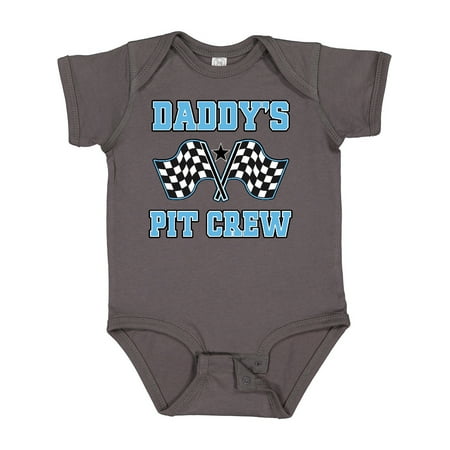 

Inktastic Daddys Pit Crew Boys Racing Boys Baby Bodysuit