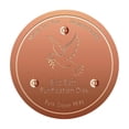thumbnail image 2 of Tong Copper Disc Bird Bath For Bird Feeders Brass Water Basin Cleaning Disk For Outdoor Bird Bath Bird Feeders For Outdoor Use Copper Bird Bath Cleaner With Protective Coating, 2 of 6