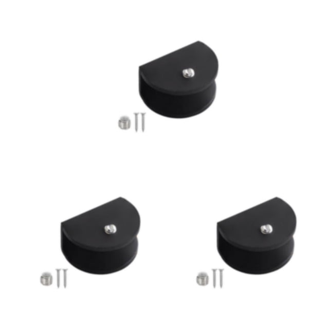 Soporte de pared antideslizante Naiovety 10 piezas Dispositivo de elevación de Asiento negro