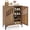 Black, variant on Furnibear 10-Drawer Rolling Storage Cart with Metal Frame and Lockable Universal Wheels Multi Organizer for Home Office Craft Room Classroom, White