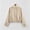 Khaki, variant on Trench Coat for Women Jacket for Women Snap Motorcycle Jacket Windbreaker Raincoat Beige Cropped Long Sleeve Zip Up Winter Coat
