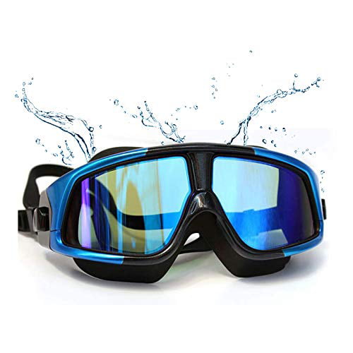 Swimming Goggles for Adults Kids Women Men No Leaking Anti Fog UV Protection Waterproof Wide Frame 