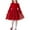 Red, variant on 8-9 Years Girls' Long Sleeve Dresses Tulle Princess Dress Toddler Festive Wedding Summer Cotton Party Birthday Tutu 4-11 Year