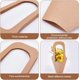 thumbnail image 4 of 20 bolsas de papel kraft con flores para regalo de San Valentín, de 14 x 7,5 pulgadas, con asa larga, para exhibir flores., 4 of 7