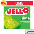 thumbnail image 1 of Jell-O Lime Jelly Powder Mix, 85 g Box, 1 of 8
