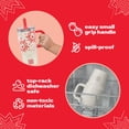 thumbnail image 2 of YAYA My First Travel Tumbler for Preschool & Kids 3+, Insulated Stainless Steel Tumbler with Reusable Silicone Straw & Spill-Proof Lid, Cup Holder Compatible, BPA-Free, 12oz, Sesame Stree Elmo, 2 of 8