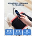 thumbnail image 5 of ALLJOY Red Light Belt 120 Beads Red Light Device with 660nm Red Light & 850nm Near Infrared Light, Comfort for Back, Shoulder, Waist Muscles, Ideal Gift for Women and Men, 5 of 8