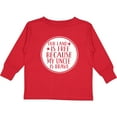 thumbnail image 3 of Inktastic Military Uncle Land is Free Nephew Boys or Girls Long Sleeve Toddler T-Shirt, 3 of 5
