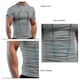 thumbnail image 4 of Camiseta deportiva para hombre, camiseta de entrenamiento transpirable, manga corta con estampado bonito para gimnasio, 4 of 5