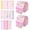 Colorful, variant on Evjurcn 80Pcs Jelly Roll Fabric Strip Set Breathable Floral Cotton Quilting Fabric Bundles Sewing Supplies for Patchwork Sewing Quilting and Handcrafts, 2.56×19.69 inch