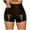 Black, variant on XMMSWDLA Women's Leather Shorts High Waisted Short Hot Pants Black Summer Shorts for Women 2024