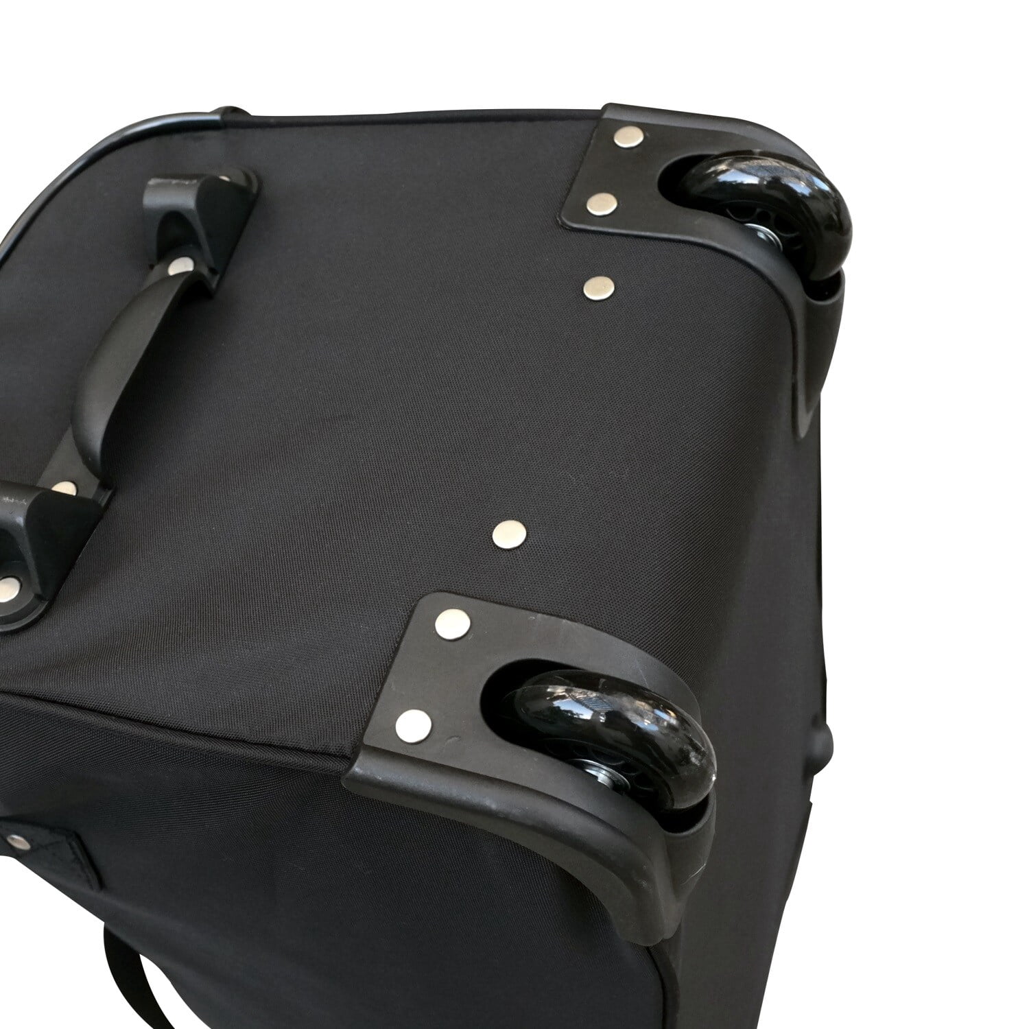 MOJO Black NDSU Bison 22" 2-Wheeled Duffel Bag