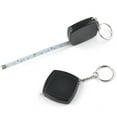 thumbnail image 4 of Portable Multifunctional Black Square Male 2M/6Ft With Keychain Extendable Reducing Ruler Clearance on Sale Black Square Metric Measuring Tape, Measuring Ruler Plertrvy, 4 of 8