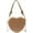 Gold, variant on Evening Bag for Women Luxury Heart Shape Clutch Bag Rhinestone Handbag Bridal Wedding Purse Glitter Shoulder Bag