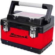 Homak Manufacturing 20 Metal and Plastic Hand-Carry Toolbox Red