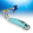 thumbnail image 4 of Double Dual Drift Hook, Anti Rust Stainless Steel Diving Drift Hook  For Cave Dive Luminous Sky Blue, 4 of 8