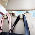 thumbnail image 2 of unbranded 2 Par Gancho Colgante Para Asiento De Beige Para Y Guardar Objetos, 2 of 5