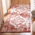 thumbnail image 2 of SAFAVIEH Classic Vintage Giuseppe Oriental Area Rug, Rust/Ivory, 5' x 8', 2 of 9