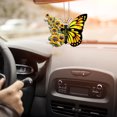 thumbnail image 3 of Gibobby de amantes de las mariposas, accesorios de Interior de coche, decoración de árbol de Navidad, adornos colgantes, accesorios de llavero(F), 3 of 4