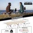 thumbnail image 4 of Cuna de camping Naturehike ArmyWild plegable ultraligera de 150 kg, 4 of 6