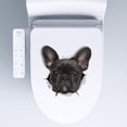 thumbnail image 1 of Pegatinas de pared de perros 3D - Paquete de 2 - Pegatinas decorativas divertidas - Pegatinas de perro Labrador negro lindo para pared - Nevera - Baño - Habitación - Coche - Refrigerador ZefeiWu 8390611540050, 1 of 1