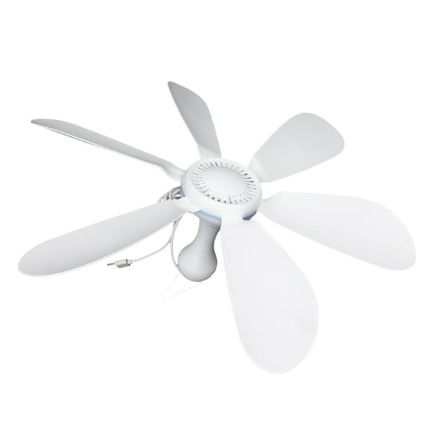 1 juego de ventilador de techo portátil para colgar en tiendas de campaña, ventilador de techo USB para exteriores