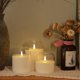 thumbnail image 4 of Juego de 3 Velas de Pilar de Vidrio sin Llama Volnyus con Control Remoto, 4 of 7