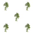 thumbnail image 1 of QualitChoice Fake Plants Artificial Plant Flower Simulation Leaf Hanging Wedding Photography Rattan Indoor Bathroom Balcony Green 5PCS, 1 of 6