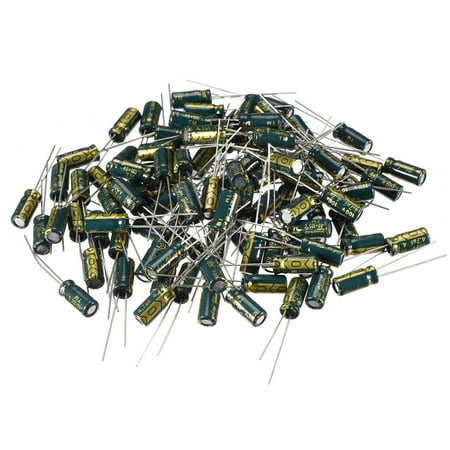 

Aluminum Radial Electrolytic Capacitor Low ESR 4.7uF 100V 5x11mm 100pcs