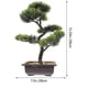thumbnail image 2 of Bonsái artificial de pino XCF planta en maceta, 2 of 3