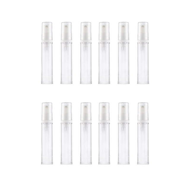 SHISUYAN 12Pcs Travel Mist Spray Bottles Pump Dispenser Empty Mist Tubes Refillable Sprayer Spray Bottle 5ml