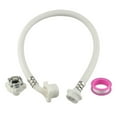 thumbnail image 2 of MYG White PVC Washing Machine Water Hose 0.8m Portable Laundry Supply Line with Leak-Proof Design for Easy Installation, 2 of 9