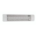 thumbnail image 2 of Eurofase Heating - 4000 Watt Electric Infrared Dual Element Heater-240 Voltage-White Finish-Astra Decorative Fascia, 2 of 8