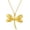 Gold, variant on 18K Gold Plated Stainless Steel Dragonfly Charms Necklace for Women - Exquisite Animal Insect Choker for Holiday, Cocktail Party, School & Class - Stylish Dragonfly Jewelry