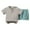 Style 1-Light Blue, variant on Gubotare Baby Boy Clothes Set Plain Boys' Shorts Set - 2 Piece Basic Short Sleeve T-Shirt and Cargo Shorts - Summer Clothing Set for Boys 6 9 12 18 24 Months 2T 3T 4T (Brown,Size 6-12 Months)