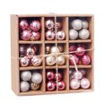 thumbnail image 1 of Dinheiro Bolas de Navidad 99 piezas 3 cm/1,18 pulgadas Decoración de árbol de Navidad Mini adornos de bolas colgantes para árbol de Navidad Adornos navideños Guirnalda Decoración Decoración de fiesta, 1 of 5